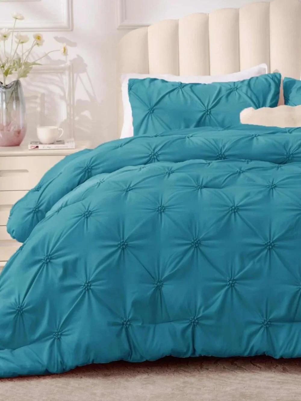 Teal Twin Comforter Set N1320
